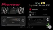 Pioneer new ELITE Flagship VSX LX805 11.4 8K AV Receiver vs Integra DRX-8.4 and full range
