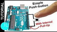 The Simplest Way to Wire a Button to Arduino (with Internal Pull-Up) | Arduino Button Tutorial