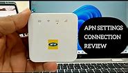 ZTE MTN Mobile WIFi MF927U Review, Connection and APN Settings.