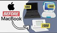 Apple Laptop Evolution | Before MACBOOK [1989 - 2006]