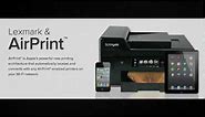 Using your Lexmark Printer to print with AirPrint