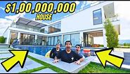 LAST TO LEAVE POOL WINS $100,000,00 HOUSE | Rimorav Vlogs