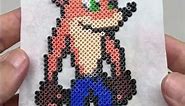 Pixel art Crash Bandicoot