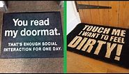 Creative And Funny Doormats That Will Make You Smile