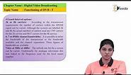 Functioning of DVB T | Digital Video Broadcasting | TV and Video Engineering