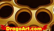 How to Draw Brass Knuckles, Step by Step