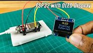 How to Use OLED Displays with ESP32 Boards | ESP32 with OLED display