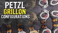 Petzl Grillon Configurations
