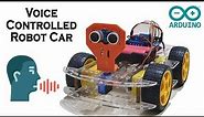 Arduino Voice Controlled Car Robot