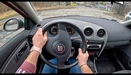 2003 Seat Ibiza [1.4 16V 75HP] |0-100| POV Test Drive #1613 Joe Black