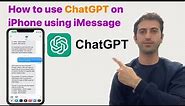 Ultimate Guide to Using ChatGPT on iPhone with iMessage