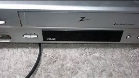 Review of my Zenith VCS442 VCR