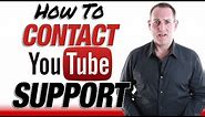YouTube Support - How To Contact YouTube