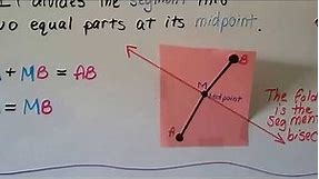 Geometry 1.2, Measuring and constructing segments