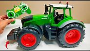 RC John Deere Powerful Farm Tractor Unboxing & Testing - Chatpat toy tv