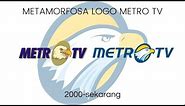 Metamorfosa Logo Metro TV dari tahun 2000 - sekarang