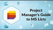 Project Manager's Guide to Microsoft Lists | Advisicon