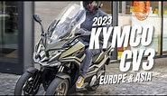 2023 Kymco CV3 Three-Wheel Maxi Scooter: Price, Colors, Specs, Features, Release