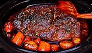 Slow Cooker Sunday Pork Roast Recipe - How to make pork pot roast
