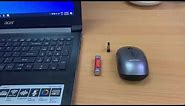 How to connect wireless mouse to laptop