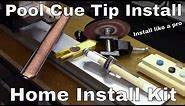 How To Install A Pool Cue Tip