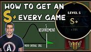How To Get An S+ Every Game | League of Legends @Arkadian