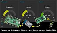 Raspberry & Arduino via Bluetooth Part #6 – SHT75 Data - Node-RED