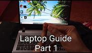 How To Use Laptop & Computer And PC For Beginners || PART - 1