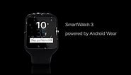 Xperia | SmartWatch 3 | 智慧手錶
