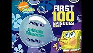 SpongeBob Squarepants: The First 100 Episodes - DVD Menu Walkthrough (Disc 5)