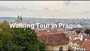 Walking Tour in Prague, Czech Republic 🇨🇿 [4K 60FPS HDR] - Prague Castle, Charles Bridge