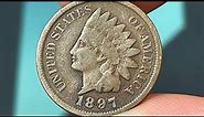 1897 Indian Head Penny Worth Money - How Much Is It Worth and Why? (Variety Guide)