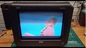 RCA 14" CRT TV TruFlat 14F514T DEMO