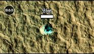 Ice-Exposing Impact Crater NASA Image of Mars - Enhanced - 4K #4
