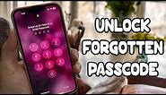 How To Unlock iPhone When Forgot Passcode 2024