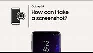 Galaxy S9: How to take a screenshot