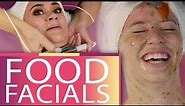 Edible FOOD Facials?! (Beauty Trippin)
