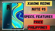 Xiaomi Redmi Note 9s Full Specs, Features & Price in the Philippines