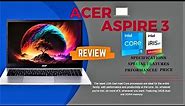 Acer Aspire 3 Intel Core i5 12th Gen review | Jan 2024 | 512GB SSD | 16GB RAM | Performance