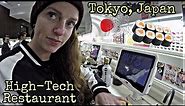 Visiting High-Tech Restaurant in Tokyo, Japan! 🍣🇯🇵