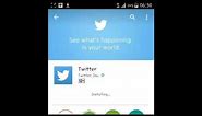 How To Install Twitter For Android