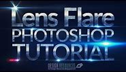 How to create Lens flare Brushes — Photoshop Tutorial
