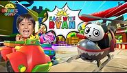 Race with Ryan Kids Racing Game with Ryan vs Daddy!!!