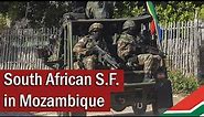 South African Special Forces in Mozambique | December 2021
