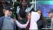 Ariana Grande Having fun with Fans - Cute Ariana Grande - Meet and Greet with Ariana Grande
