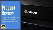 Canon Pixma MG3620 wireless printer review