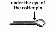 How to measure a cotter pin.flv