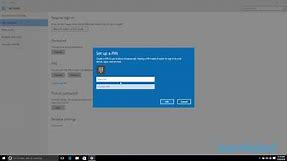 Windows 10 Tips & Tricks - How to Setup PIN ( To Your User Account )