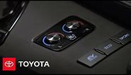 2013 Avalon How-To: Heated & Ventilated Front Seats | Toyota