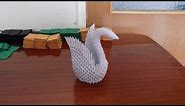 HOW TO MAKE 3D ORIGAMI SWAN 2 | DIY Paper Craft Swan | Razcapapercraft 5